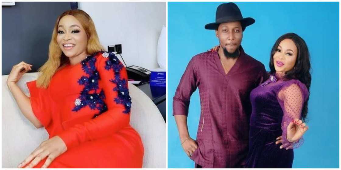 Photos of Chris Adah and husband, Chris Obaoye. Photos of Chris Adah and husband, Chris Obaoye.