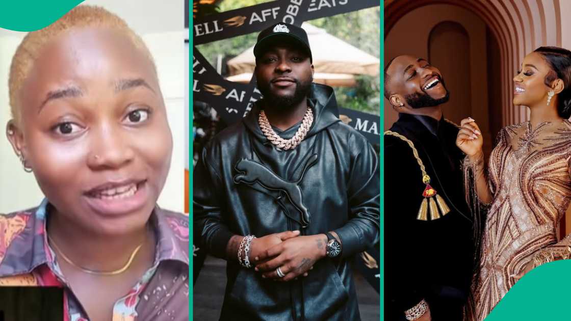 Lady explains why Davido spent so much money for wedding. Lady explains why Davido spent so much money for wedding.
