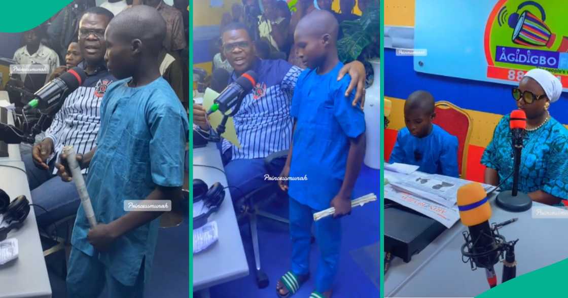 Oriyomi Hamzat has given employment to a Nigerian boy who imitates Yoruba newscasters Oriyomi Hamzat has given employment to a Nigerian boy who imitates Yoruba newscasters