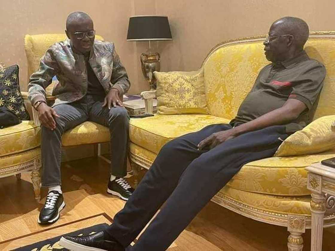 Bola Tinubu da Gwamnan Lagos, Sanwo-Olu Bola Tinubu da Gwamnan Lagos, Sanwo-Olu