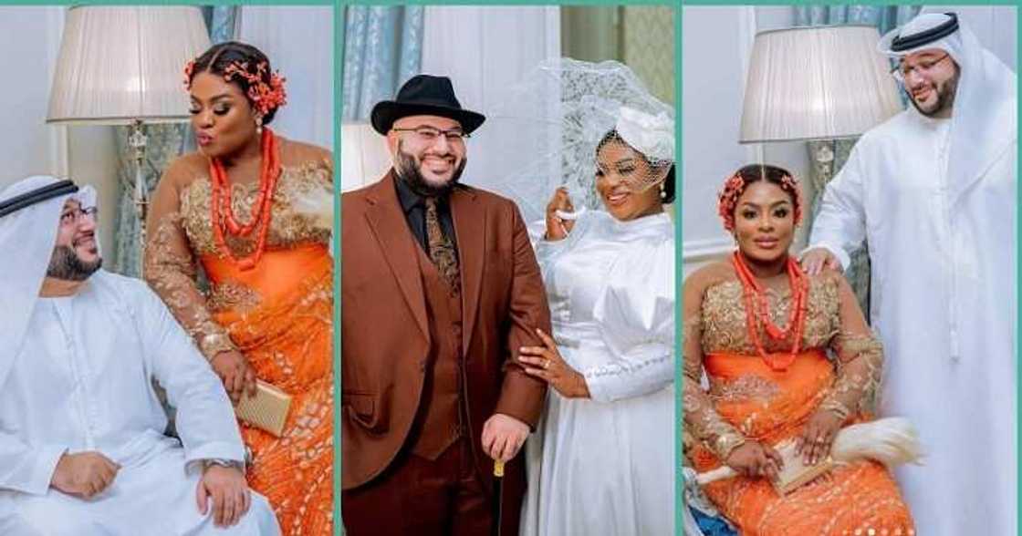 Arab man weds beautiful Igbo lady in grand style Arab man weds beautiful Igbo lady in grand style