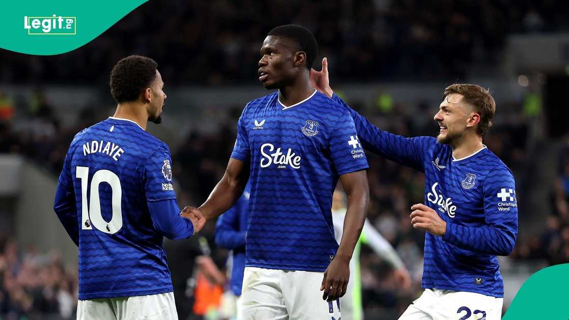 Everton, Thierno Barry, Manchester City, Hill Dickinson Stadium, England, Premier League.