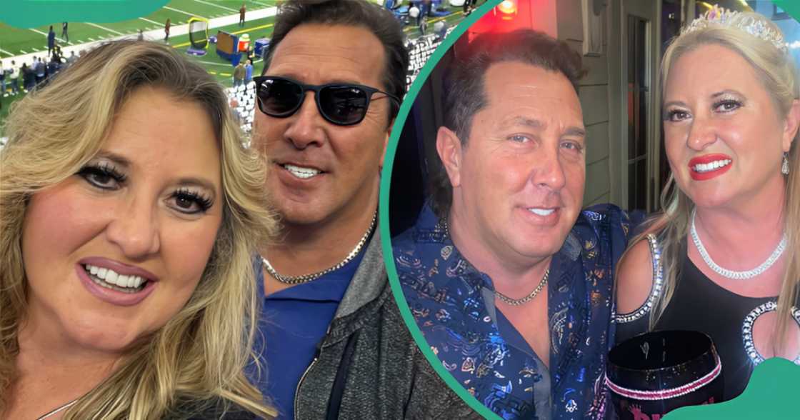 Alexandra and her husband, Tom DeVito Sr, pose together during different events. Alexandra and her husband, Tom DeVito Sr, pose together during different events.