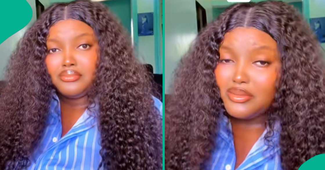 Nigerian lady shows off the huge cash in her savings box. Nigerian lady shows off the huge cash in her savings box.