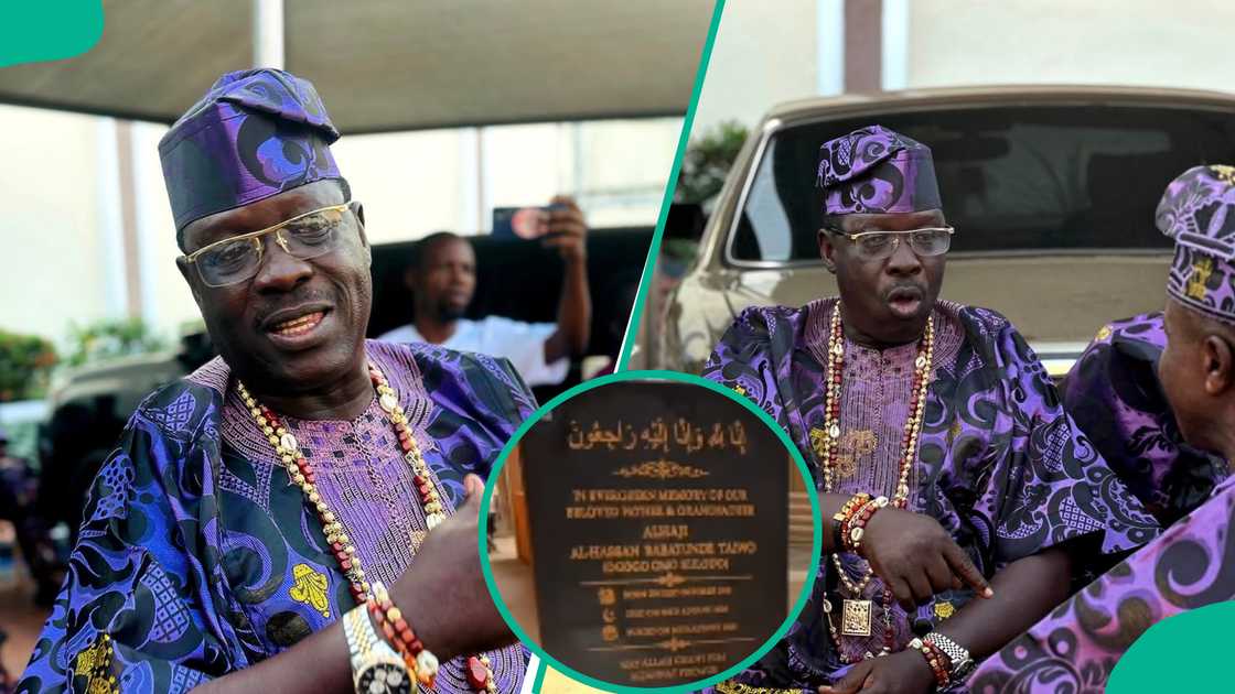 Ogogo's freshly prepared grave surfaces after his demise