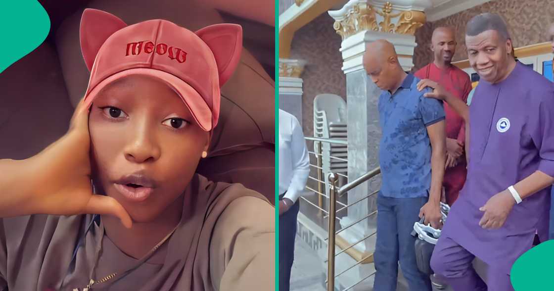 Lady releases video showing her encounter with Pastor Adeboye and how she touched his hand Lady releases video showing her encounter with Pastor Adeboye and how she touched his hand