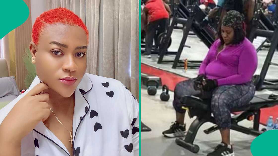 Nkechi Blessing prays for gym-goer who leaked her picture online. Nkechi Blessing prays for gym-goer who leaked her picture online.