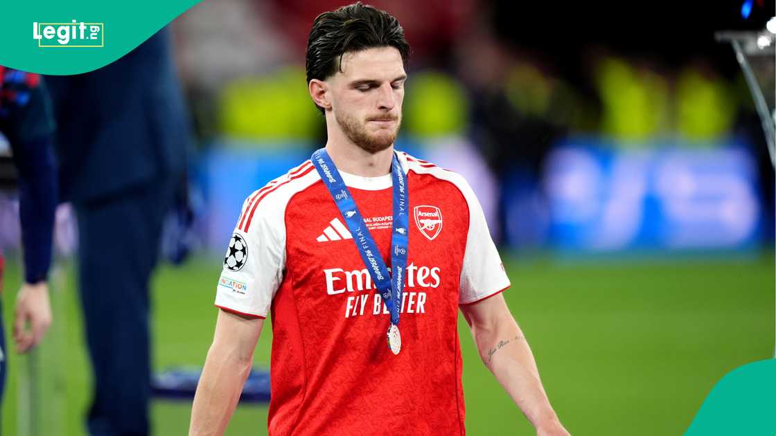 Declan, PSG, Arsenal, UEFA Champions League, Ballon d'Or. Declan, PSG, Arsenal, UEFA Champions League, Ballon d'Or.