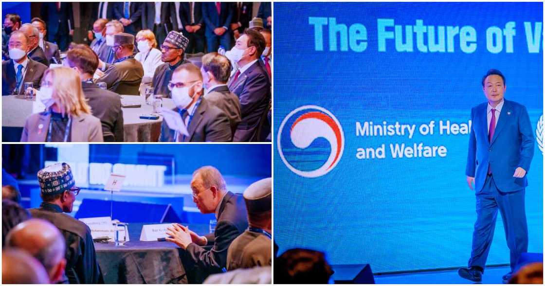 President Muhammadu Buhari, the first World Bio Summit in Seoul, South Korea President Muhammadu Buhari, the first World Bio Summit in Seoul, South Korea