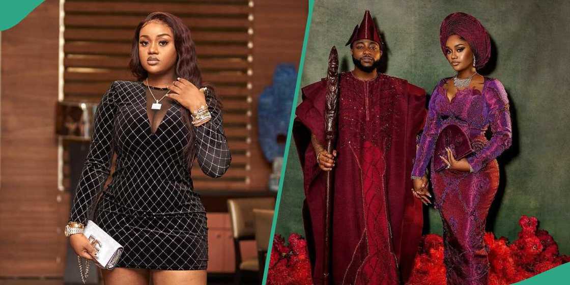 Davido and his wife, Chioma Davido and his wife, Chioma