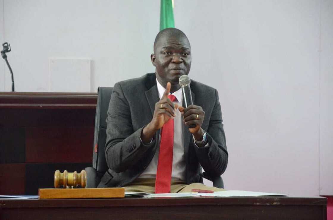 Gwamnan jihar Ebonyi, Francis Nwifuru. Gwamnan jihar Ebonyi, Francis Nwifuru.