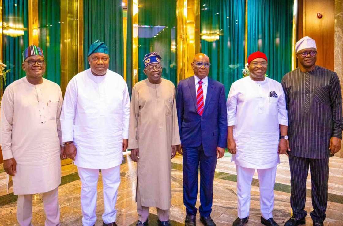 Bola Tinubu, Wike, Ortom Bola Tinubu, Wike, Ortom