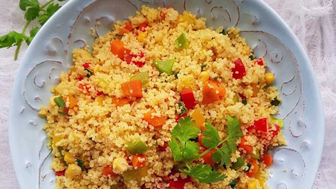 Nigerian style couscous Nigerian style couscous