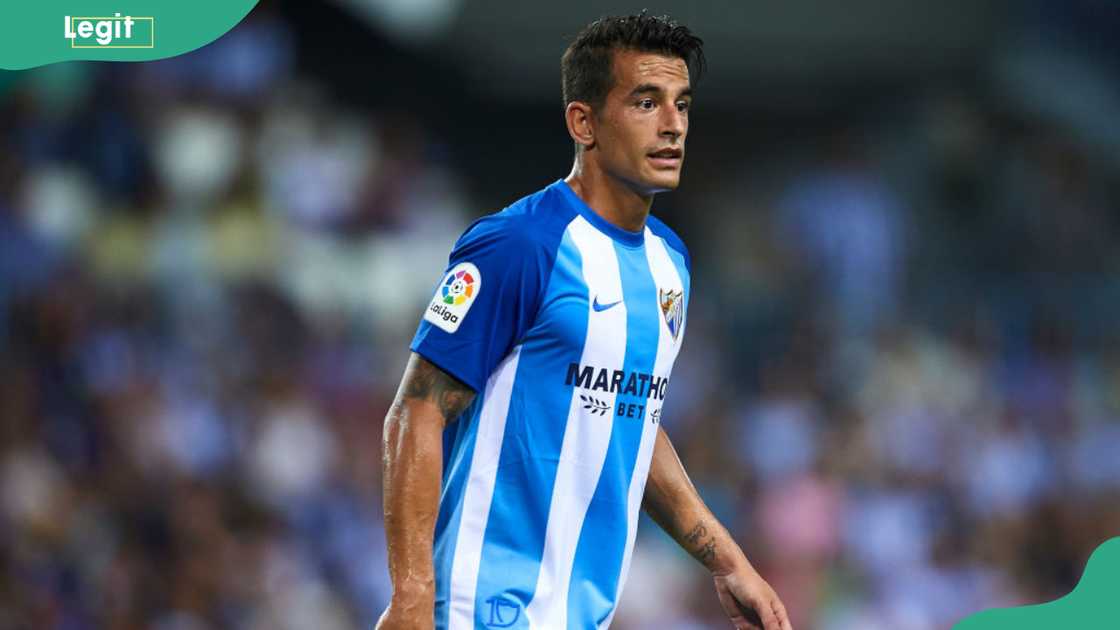 Luis Hernandez at Estadio La Rosaleda