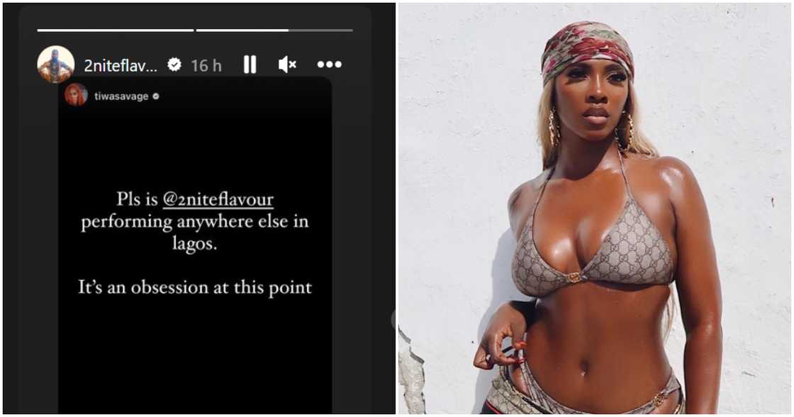 Tiwa Savage obsessed with Flavour Tiwa Savage obsessed with Flavour