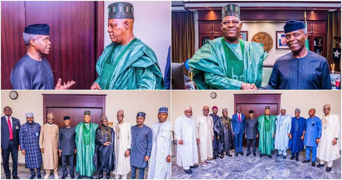 Kashim Shettima, Vice President Yemi Osinbajo, Presidential Villa, May 29 handover