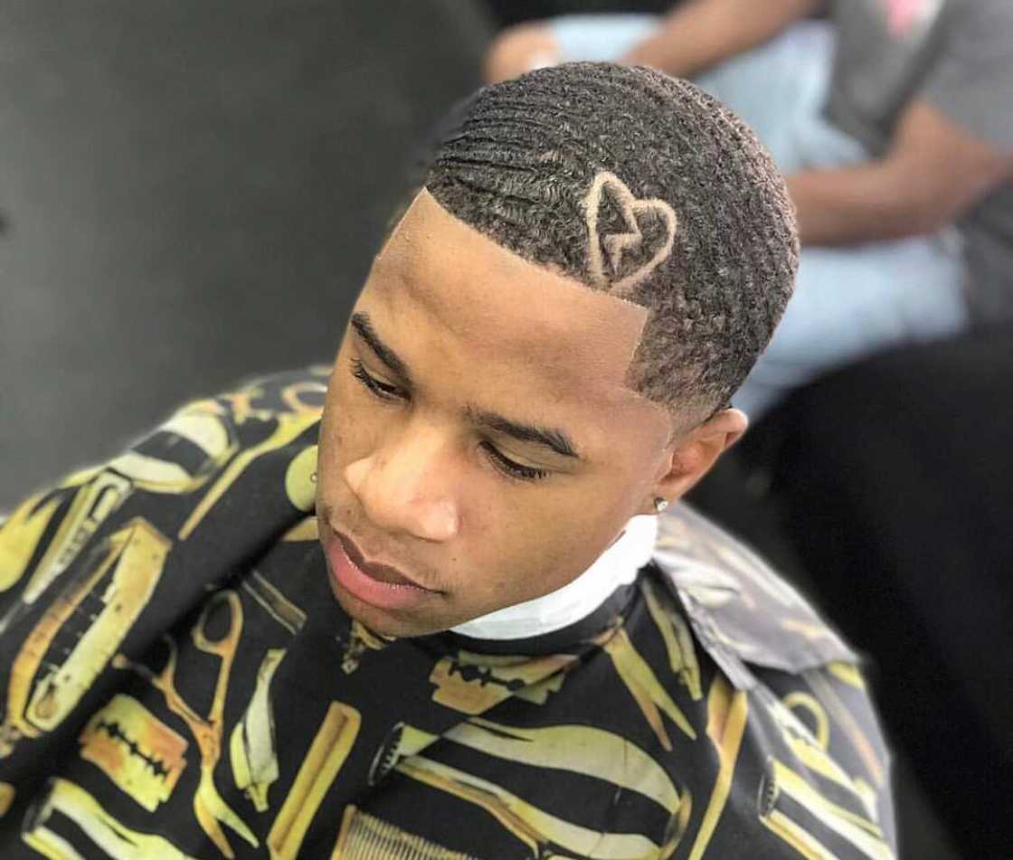 Dark Caesar haircut Dark Caesar haircut