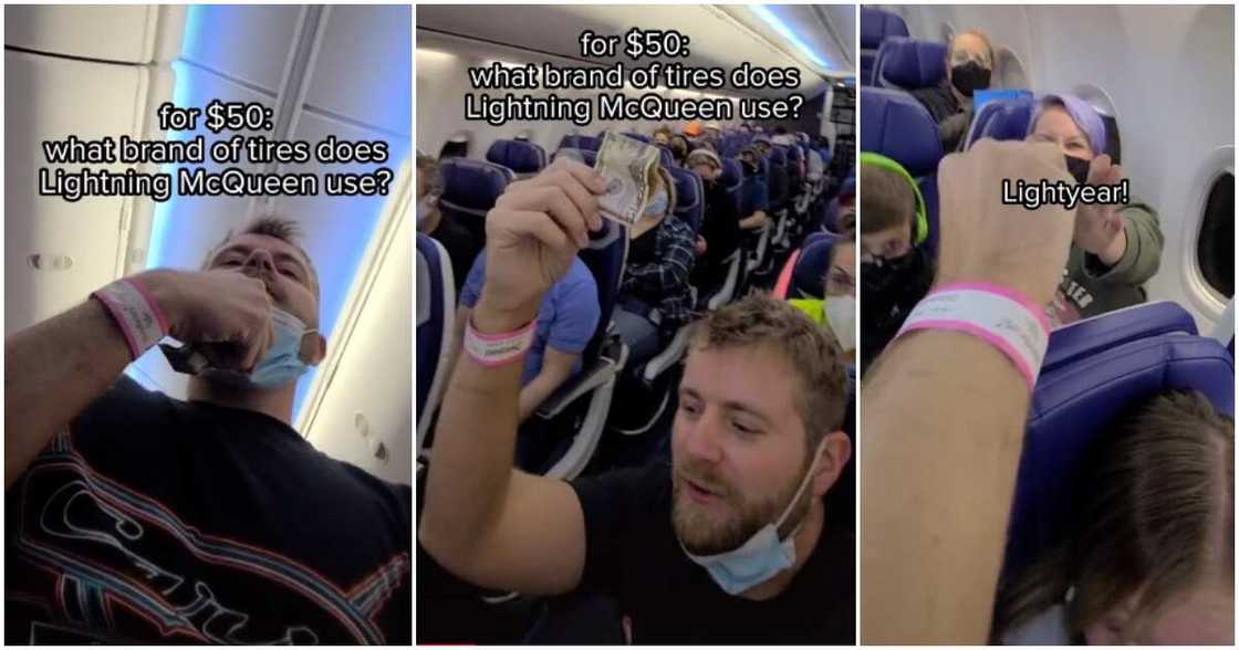 Aeroplane, man does giveaway inside an aeroplane, N20k, aeroplane giveaway Aeroplane, man does giveaway inside an aeroplane, N20k, aeroplane giveaway