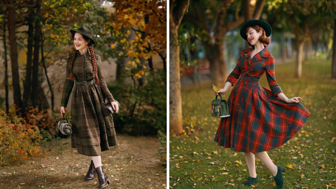 Gorgeous Flannel Dress Gorgeous Flannel Dress