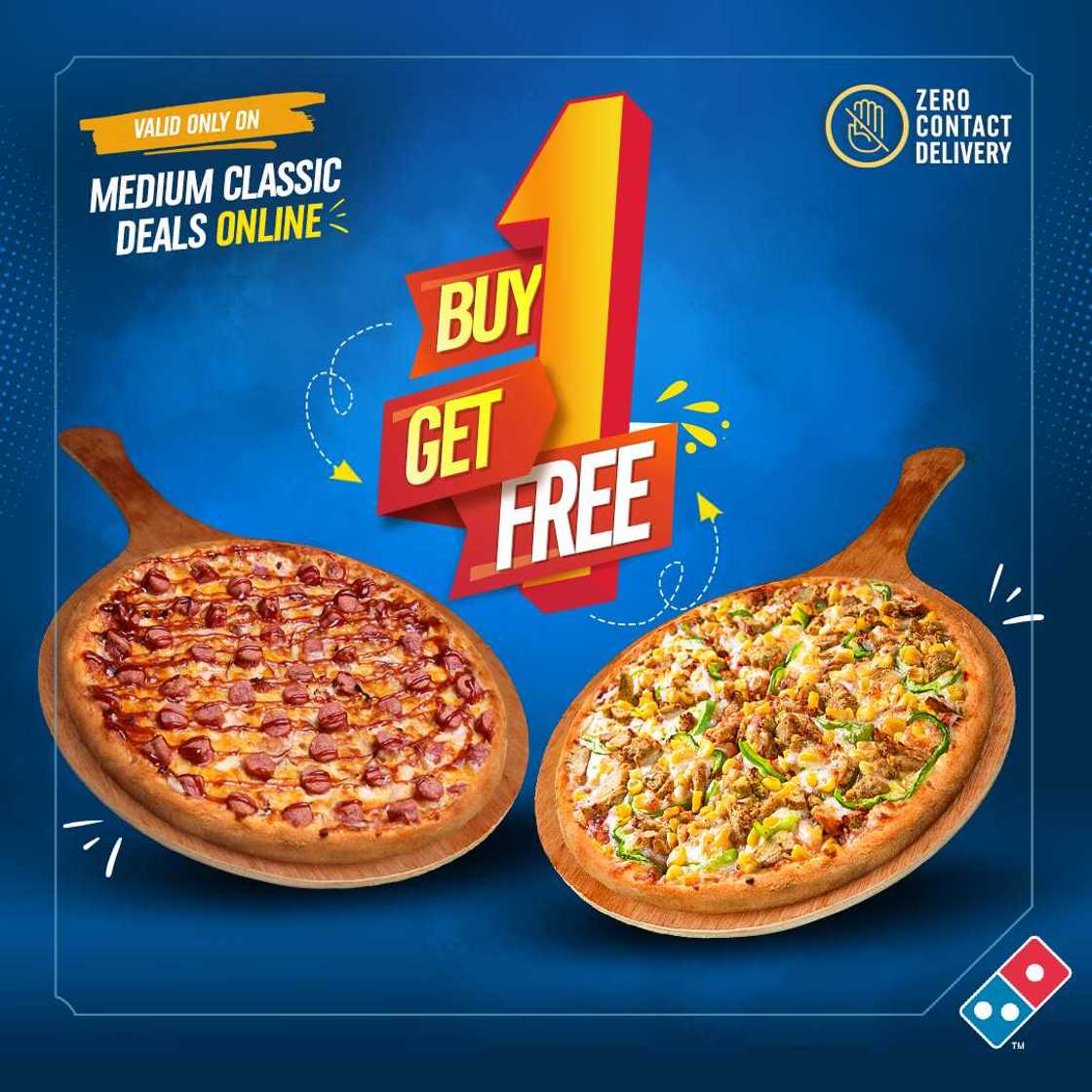 Big Flexin’ With Domino’s Pizza With Buy 1 Get 1 FREE Offer Big Flexin’ With Domino’s Pizza With Buy 1 Get 1 FREE Offer