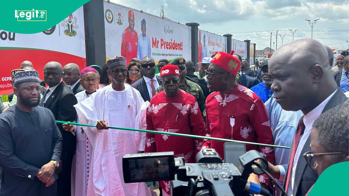 Tinubu unveiled new projects executed by Soludo in Anambra Tinubu unveiled new projects executed by Soludo in Anambra