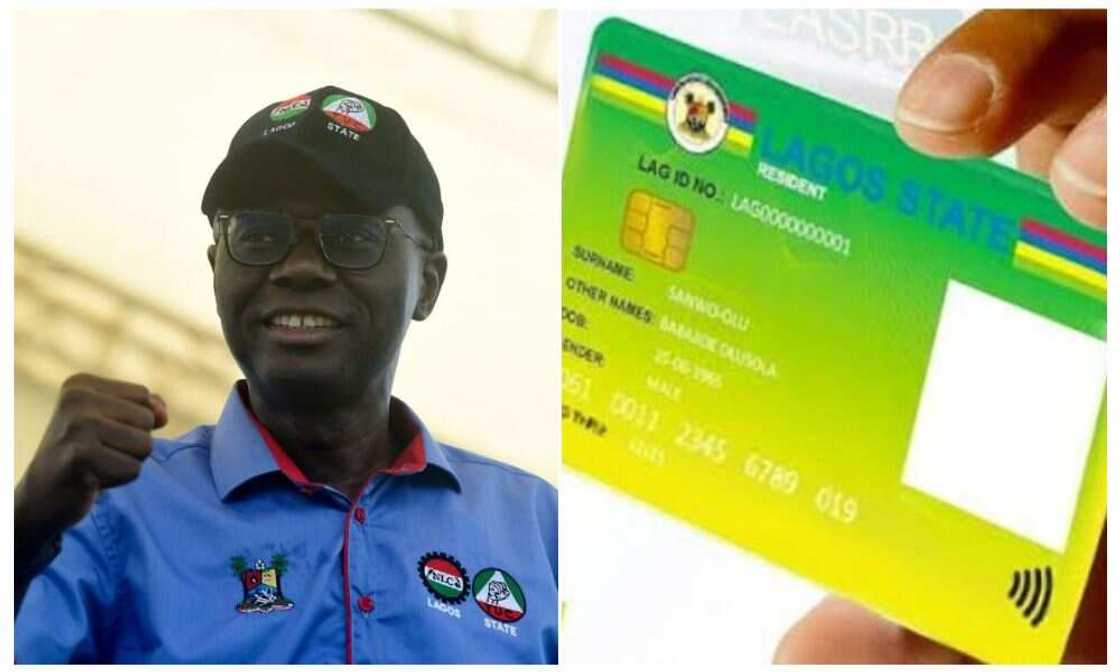 Lagos State, LASRA Card, Sanwo-Olu