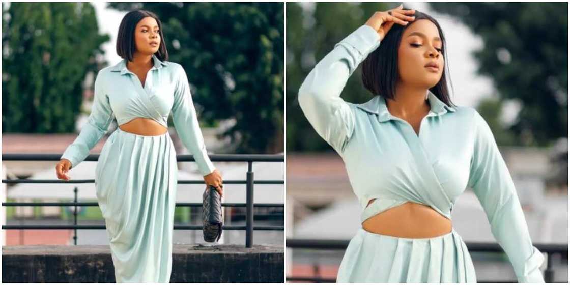 Actress, outfit, Bimbo Ademoye, Nollywood Actress, outfit, Bimbo Ademoye, Nollywood