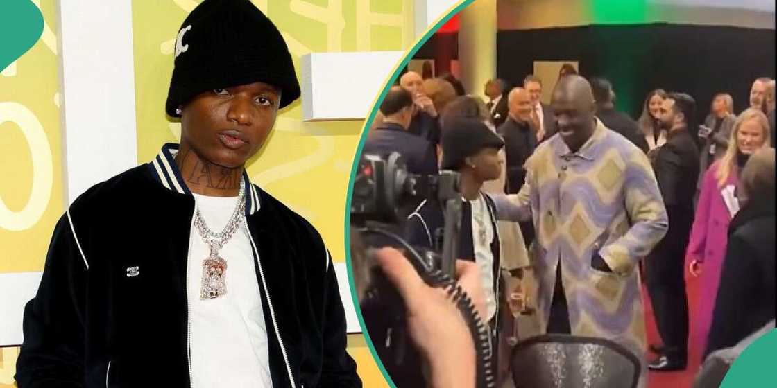 Wizkid spotted with idris Elba. Wizkid spotted with idris Elba.