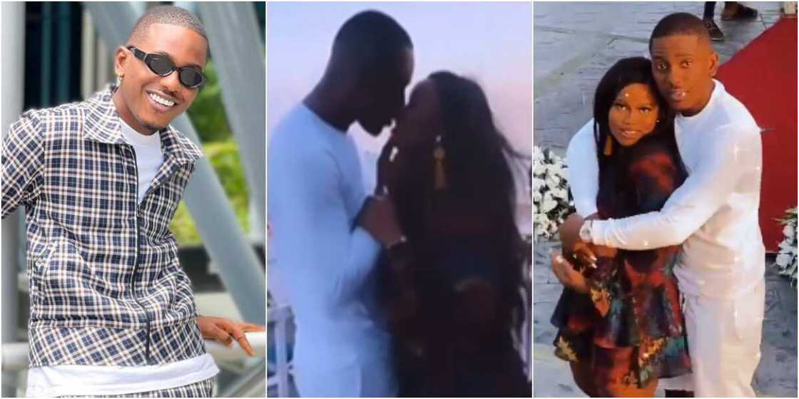 Actor Timini and BBNaija CeeC Actor Timini and BBNaija CeeC