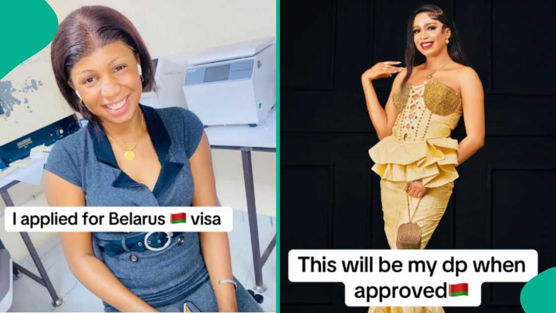 Mixed reactions as lady announces she applied for Belarus visa