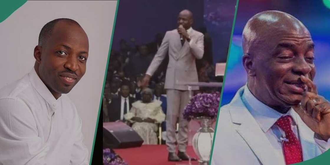 Dunsin Oyekan at Winners Chapel Dunsin Oyekan at Winners Chapel