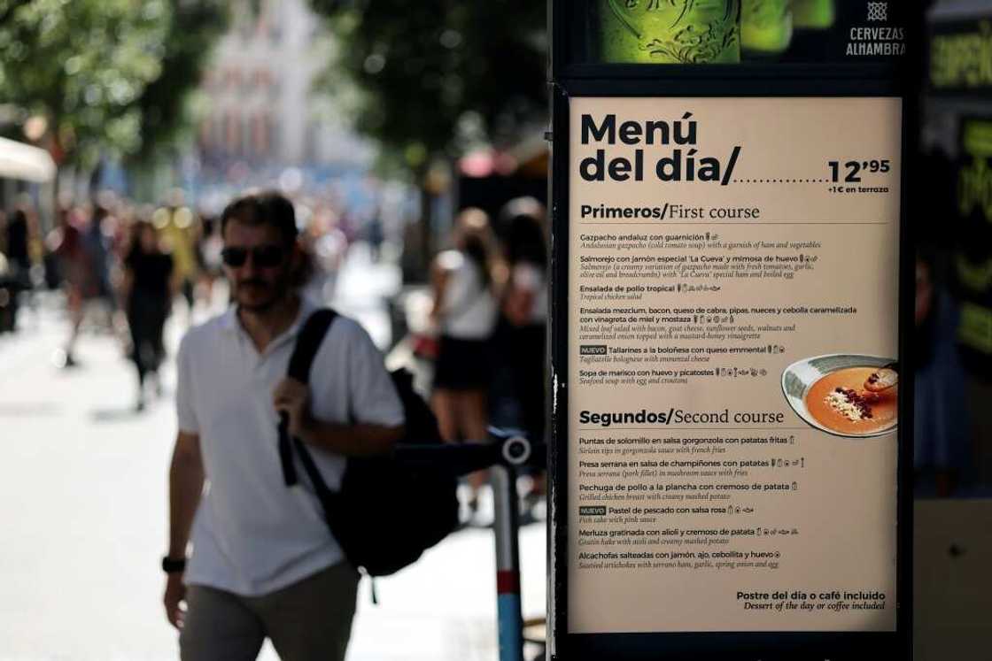 Spain's traditional three-course 'menu del dia', or set lunch menu, is a highly popular option in a country where people eat out often