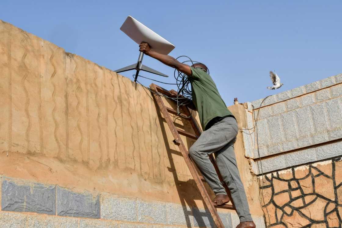 A small number of Starlink dishes are sprining up on houses in the capital, but vendors say take-up is slow A small number of Starlink dishes are sprining up on houses in the capital, but vendors say take-up is slow