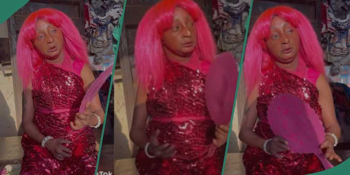 Aunty Ramota slaying in pink. Aunty Ramota slaying in pink.