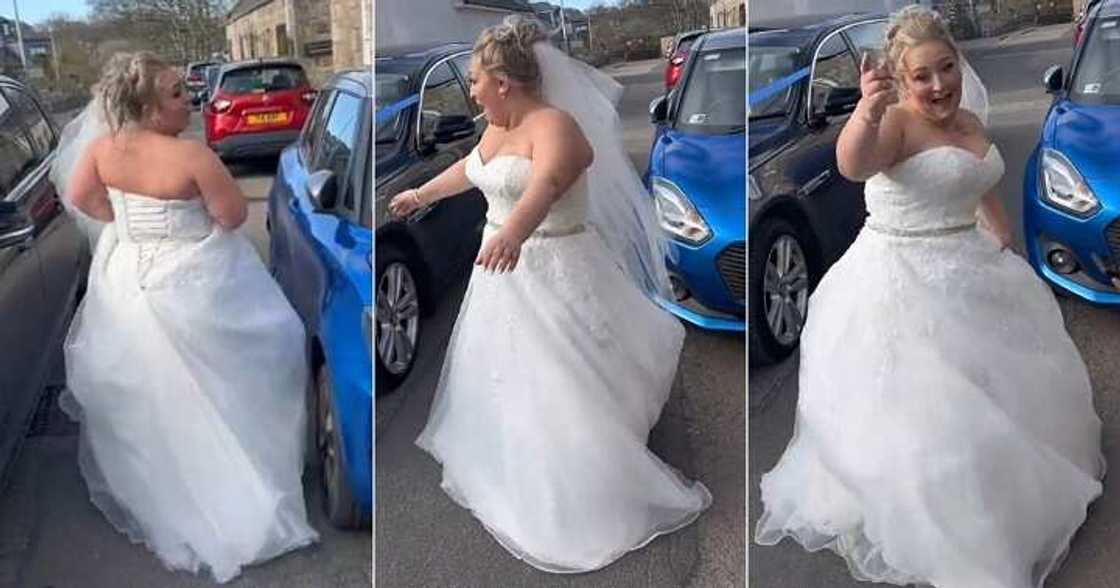Oyinbo bride dances to Ruger's Asiwaju song Oyinbo bride dances to Ruger's Asiwaju song