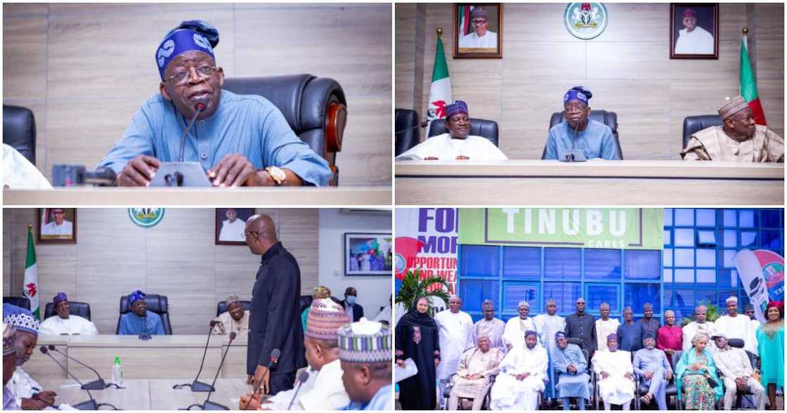 Bola Tinubu, APC, 2023 election, Femi Gbajabiamila, Governor Simon Lalong, Governor Abdullahi Ganduje Bola Tinubu, APC, 2023 election, Femi Gbajabiamila, Governor Simon Lalong, Governor Abdullahi Ganduje