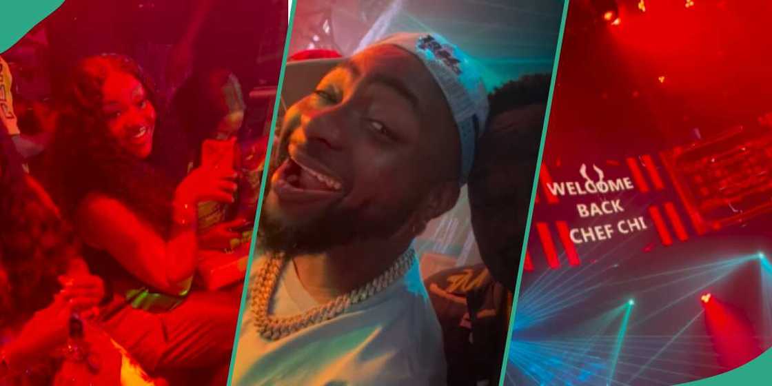 Davido takes Chioma on a date as she returns to Nigeria Davido takes Chioma on a date as she returns to Nigeria