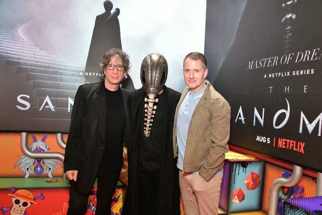 Neil Gaiman et Allan Heinberg
Photo : Araya Doheny/Getty Images for Netflix