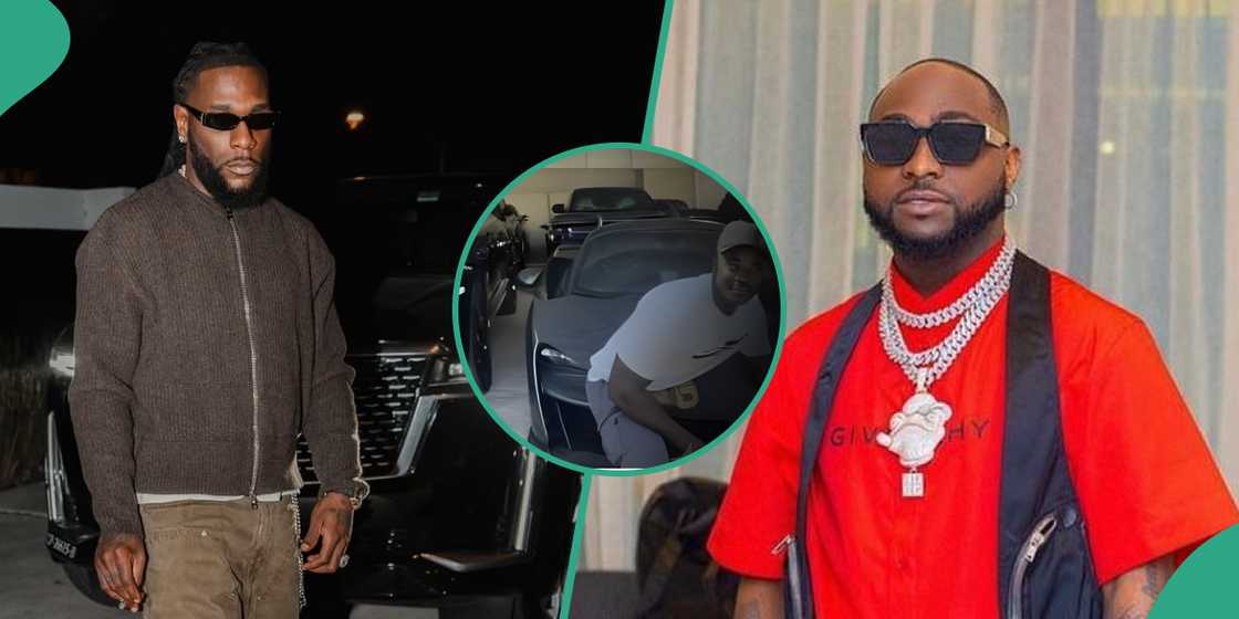 Burna Boy's security man shares post about his boss. Burna Boy's security man shares post about his boss.