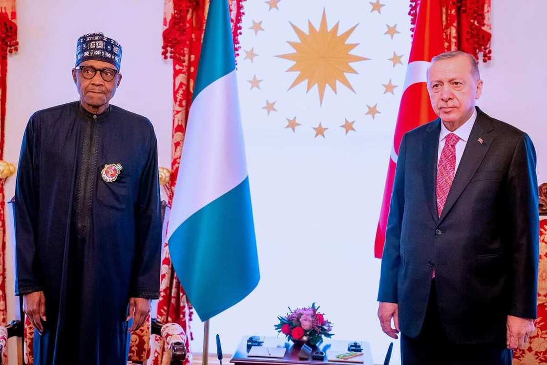 Dirarsa ke da wuya, Shugaba Buhari ya gana da Shugaban kasar Turkiyya Dirarsa ke da wuya, Shugaba Buhari ya gana da Shugaban kasar Turkiyya
