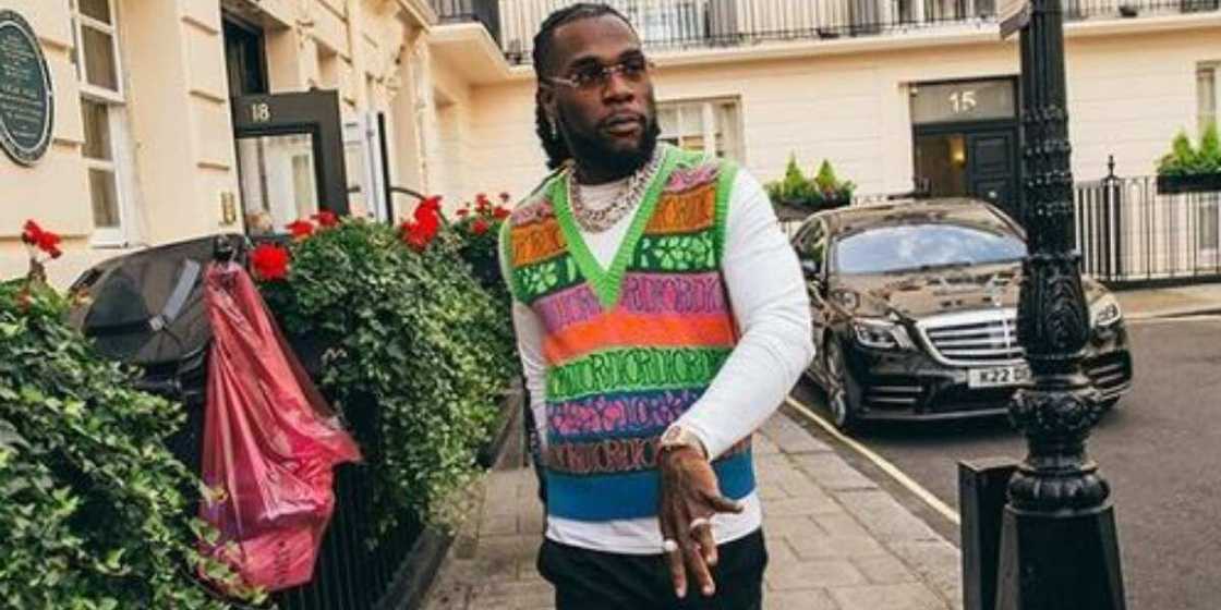 Female fan gets tattoo of Burna Boy on her body, fans react Female fan gets tattoo of Burna Boy on her body, fans react