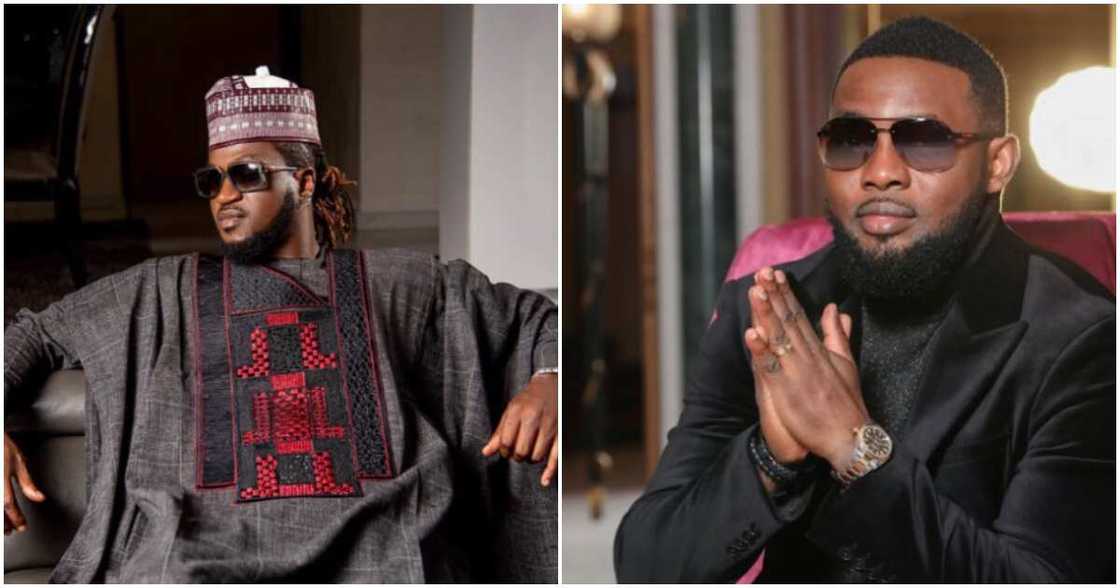 Singer Paul Okoye and comedian AY Singer Paul Okoye and comedian AY