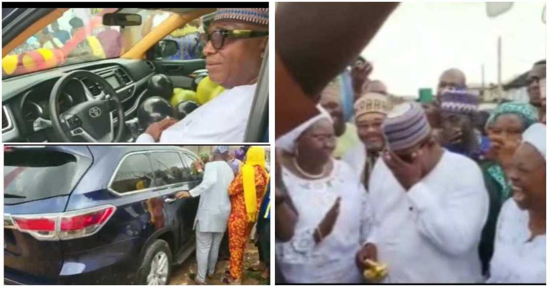 Oga Bello, SUV from children, 70th birthday, actor, Femi Adebayo Oga Bello, SUV from children, 70th birthday, actor, Femi Adebayo