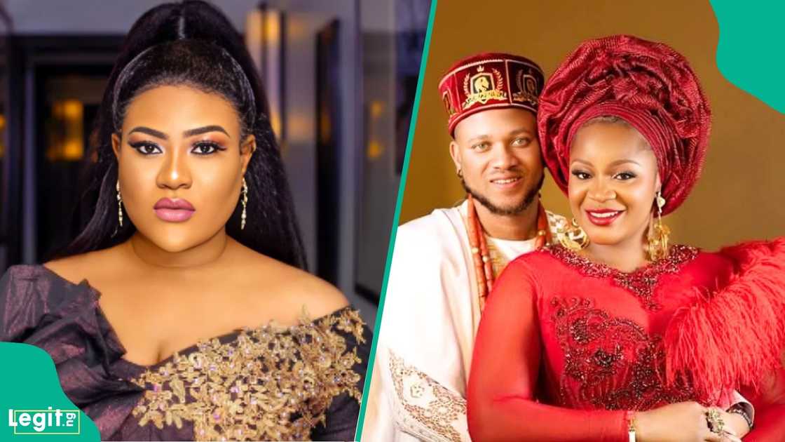Nkechi Blessing warns women against marrying lazy men as her colleague Uche Ogbodo leaves her husband Bobby Maris