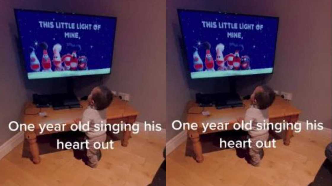 One-year-old sings with perfect pitch