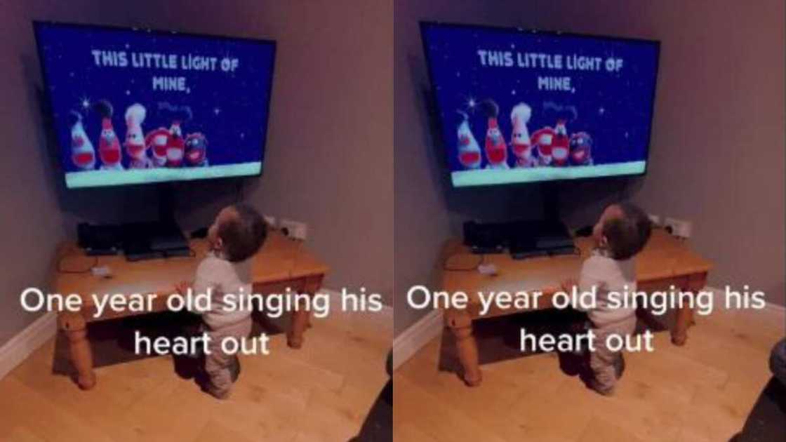 One-year-old sings with perfect pitch One-year-old sings with perfect pitch