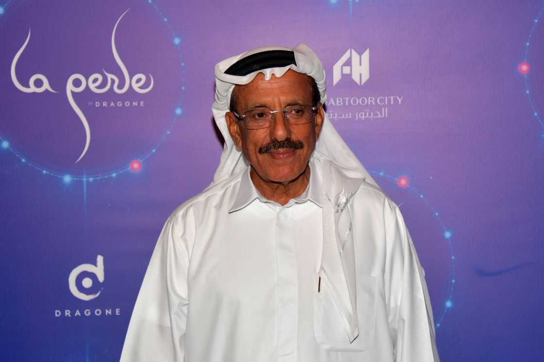 Khalaf Ahmad al-Habtoor at the World Premiere of La Perle event