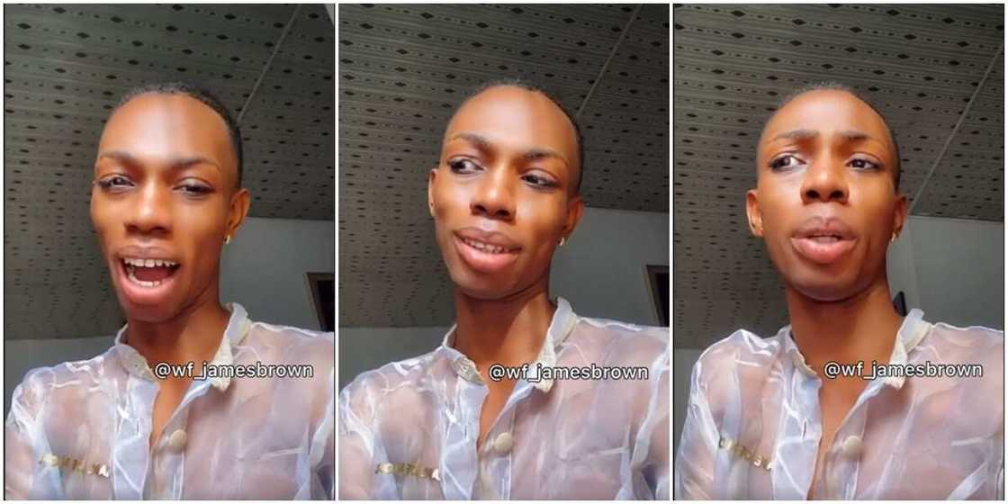 If You are Pained, Make a Video without your 'Bleaching' Filter, James Brown Replies Bobrisky If You are Pained, Make a Video without your 'Bleaching' Filter, James Brown Replies Bobrisky