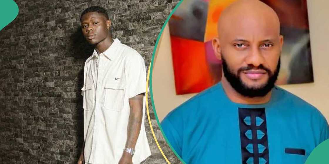 Late singer Mohbad and actor Yul Edochie Late singer Mohbad and actor Yul Edochie