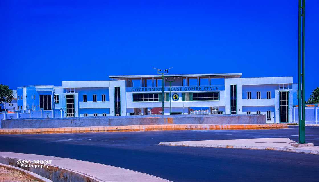 Mashigar gidan gwamnatin Gombe da aka sabunta